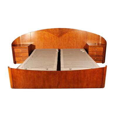 Mathis Brothers Cal King Powered Bed With Built In Nightstands 