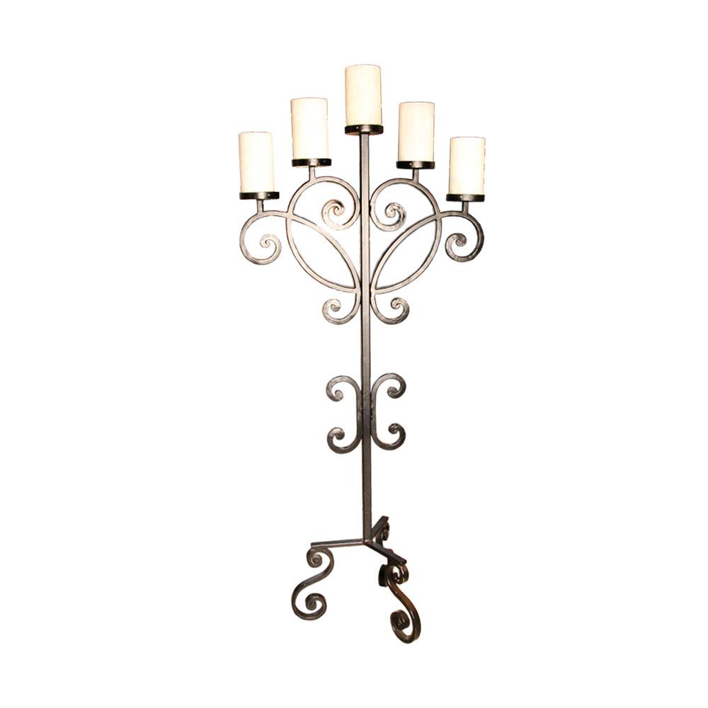  Cassidy 5 Candlelight Floor Lamp