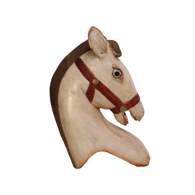 Vintage Horse Head Sculpture