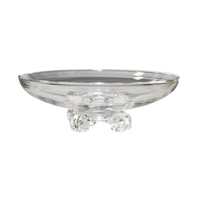 Steuben Small Crystal Footed Bowl