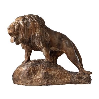 Lion Ceramic Sculpture  