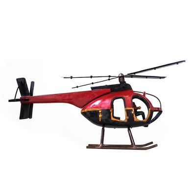 Vintage Wood Helicopter