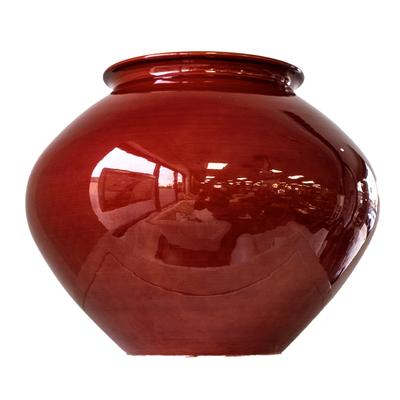 Red Large Bitossi Vase
