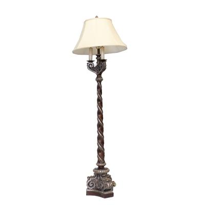 Ornate 3 Light Floor Lamp