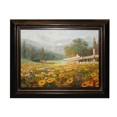 Field of Flowers Landscape Painting