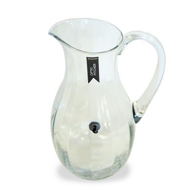 Waterford Optic Elegance Glass Pitcher