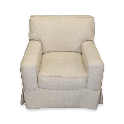 Pearson Linen Fabric Club Chair
