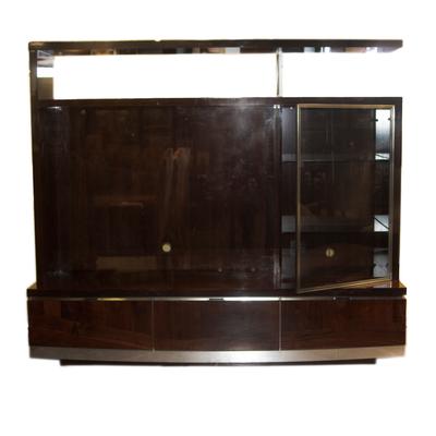 Modern Lacquered Entertainment Center