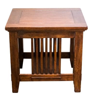 Ashley Mission Style Cherry End Table