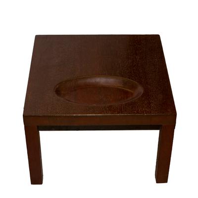  Indonesian Wood End Table