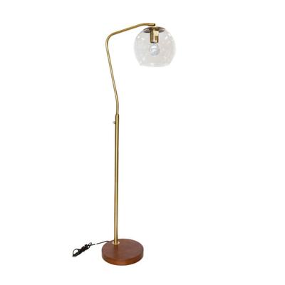 Brushed Brass Floor Lamp 