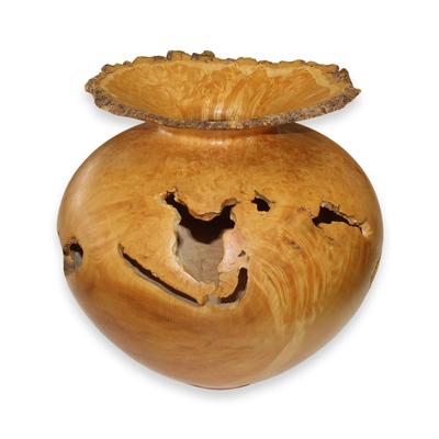 Leroy Bayerl Crafted Wood Vessel