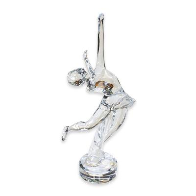 Baccarat Crystal Ice Skater Figurine