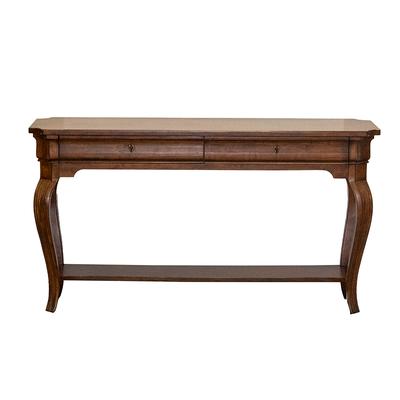 Stanley Cherry Tiered Entry Sofa Table