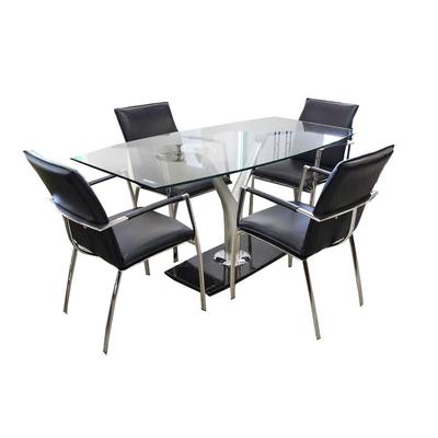 Contemporary Dining Set with Chairs  