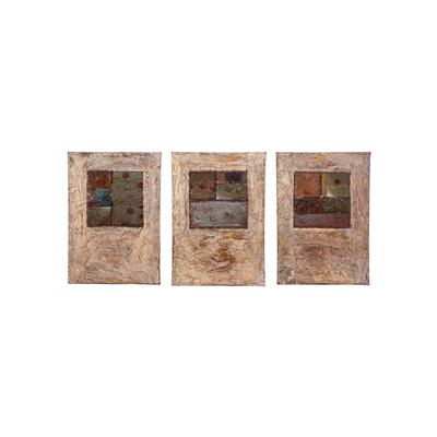  DC Niehaus Triptych Abstract 