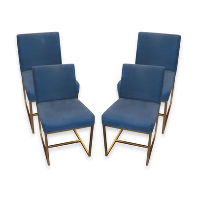 Set of 4 Restoration Hardware Emery Dining Chairs