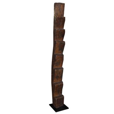 African Ladder with Metal Base 