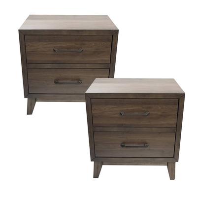 Pair of Home Meridian Electric Charging Night Stands 