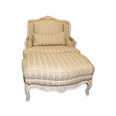Samuelson Bergere Chair with Ottoman 