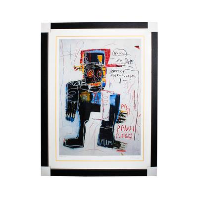  XL Basquiat Irony of Negro Policeman Print
