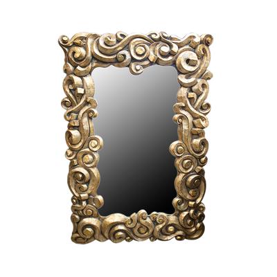 Relief Frame Gold Mirror