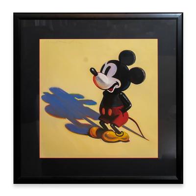 Wayne Thiebaud Mickey Mouse Print