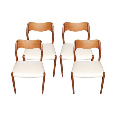 Set of 4 Niels Otto Miller Dining Chairs