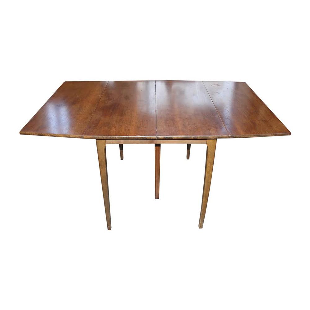  Mid Century Table With 3 Leaves