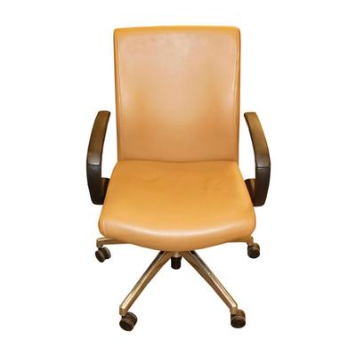 Luxhide Camel Color Executive Office Chair