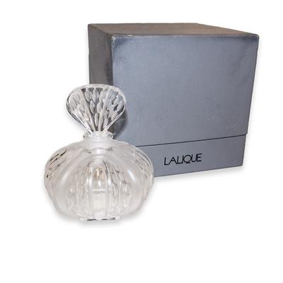 Large  Lalique Perfume Bottle 