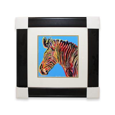 Warhol's Grevy's Zebra Print