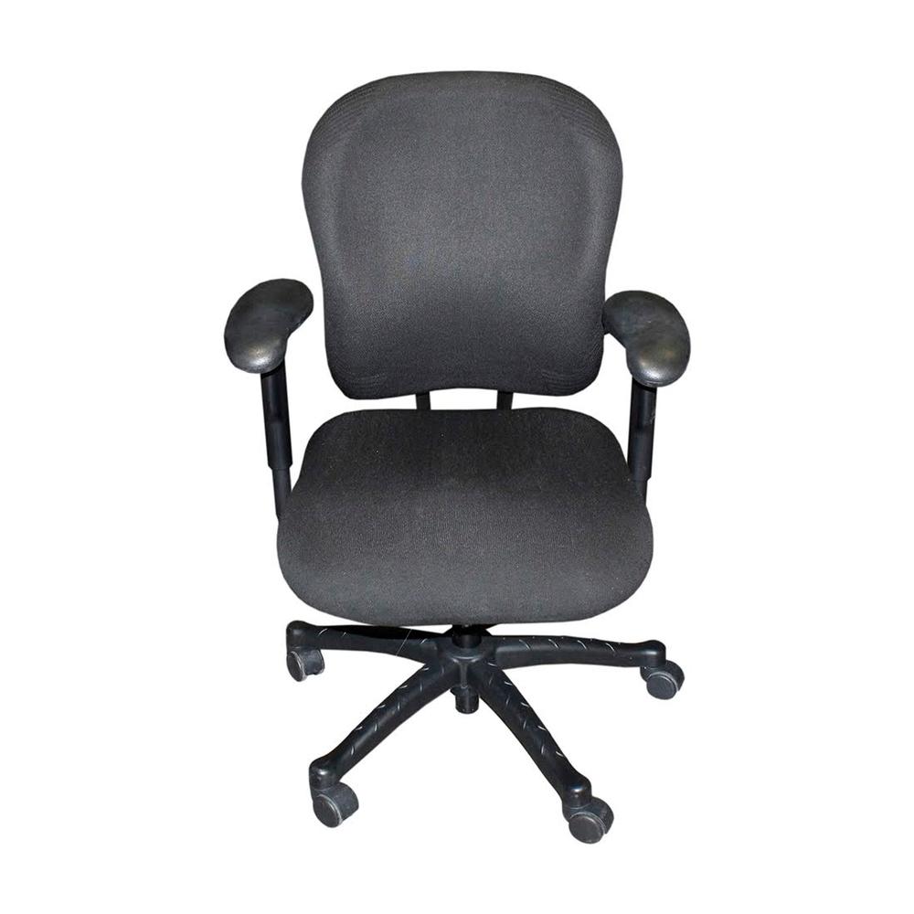  Knoll Black Upholstered Office Chair