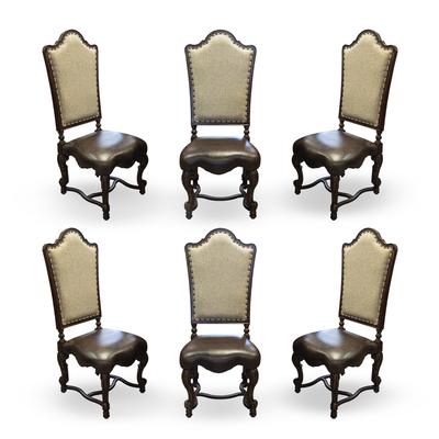 Set of 6 Universal Furniture Dining Chairs 