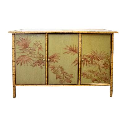Tommy Bahama Style Tropical Green Cabinet
