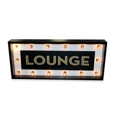 Lounge Marquee Sign 