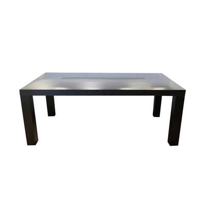 Black Modern Parsons Table
