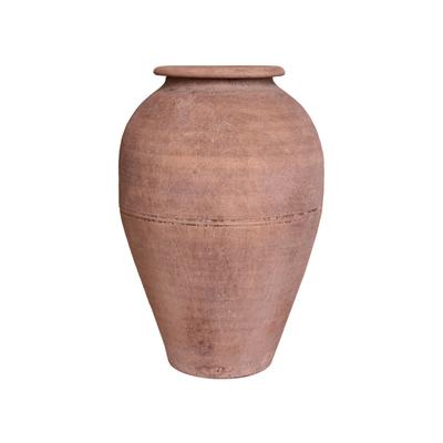 Pottery Ceramic Brown Vase 