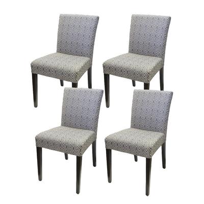 Lowe Pewter Set of 4 Dining Chairs 