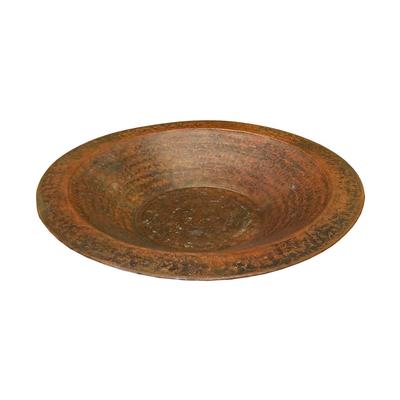 Palecek Round Hammered Copper Bowl