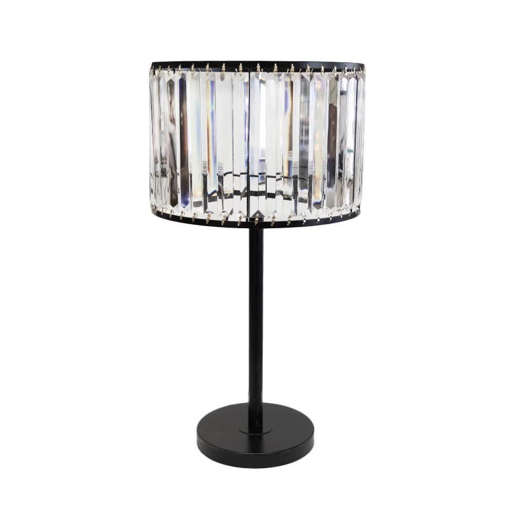  Living Spaces Crystal Table Lamp