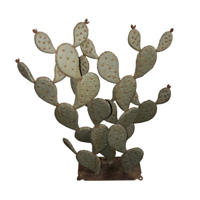 Desert Large Steel Prickly Pear Cactus