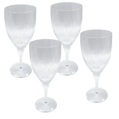 Set of 4 Atlantis Sonnet Wine Glasses 