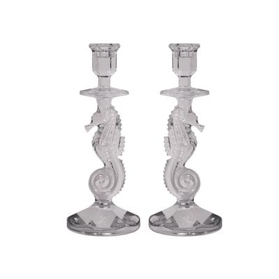 Waterford Seahorse 2 Candleholders Set