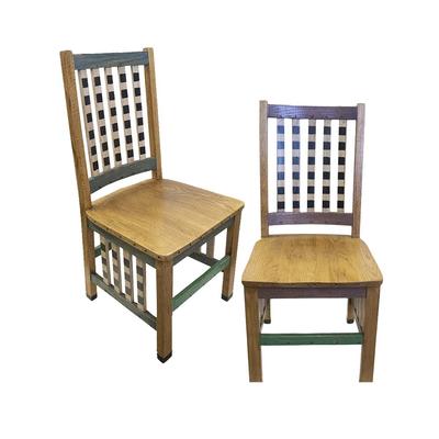 Pair of Shoestring Dining Chairs 