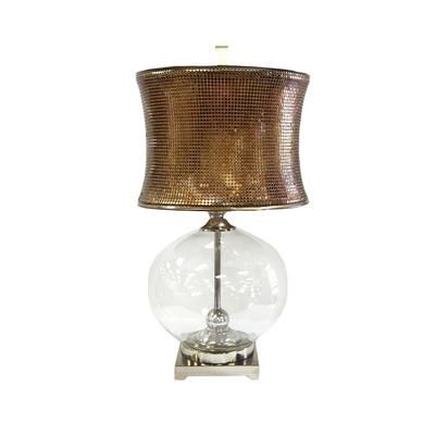 Uttermost Marcel Copper Glass Table Lamp