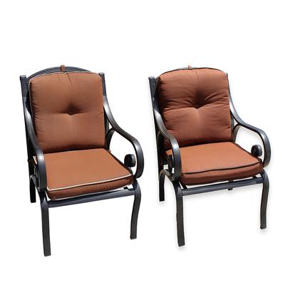 Pair of Hampton Bay Outdoor Patio Chairs 