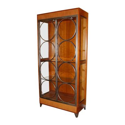 Ethan Allen Glass Door Display Cabinet