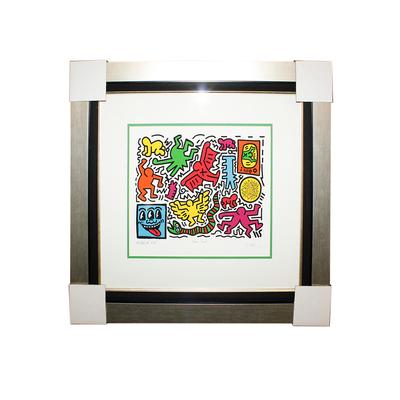 Collage by Keith Haring 