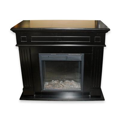 Black Electric Fireplace with Remote 